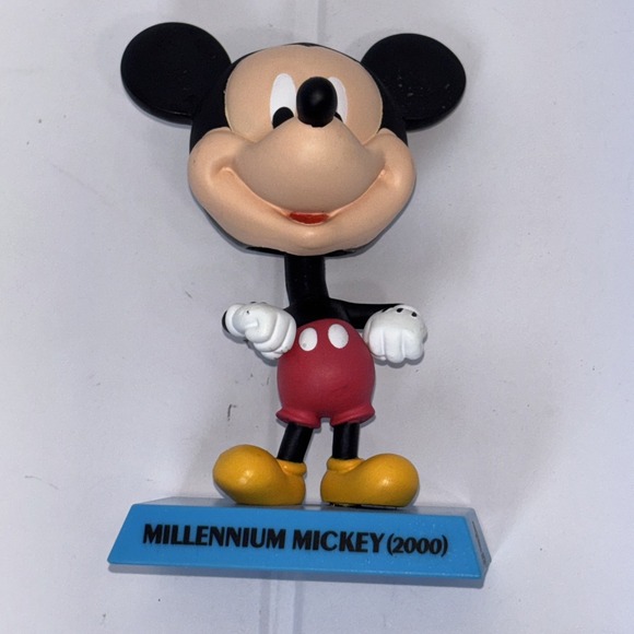 Upper Deck~Millennium Mouse Mickey( 2000) Bobblehead Disney Treasure Trinket,VTG - Picture 10 of 10